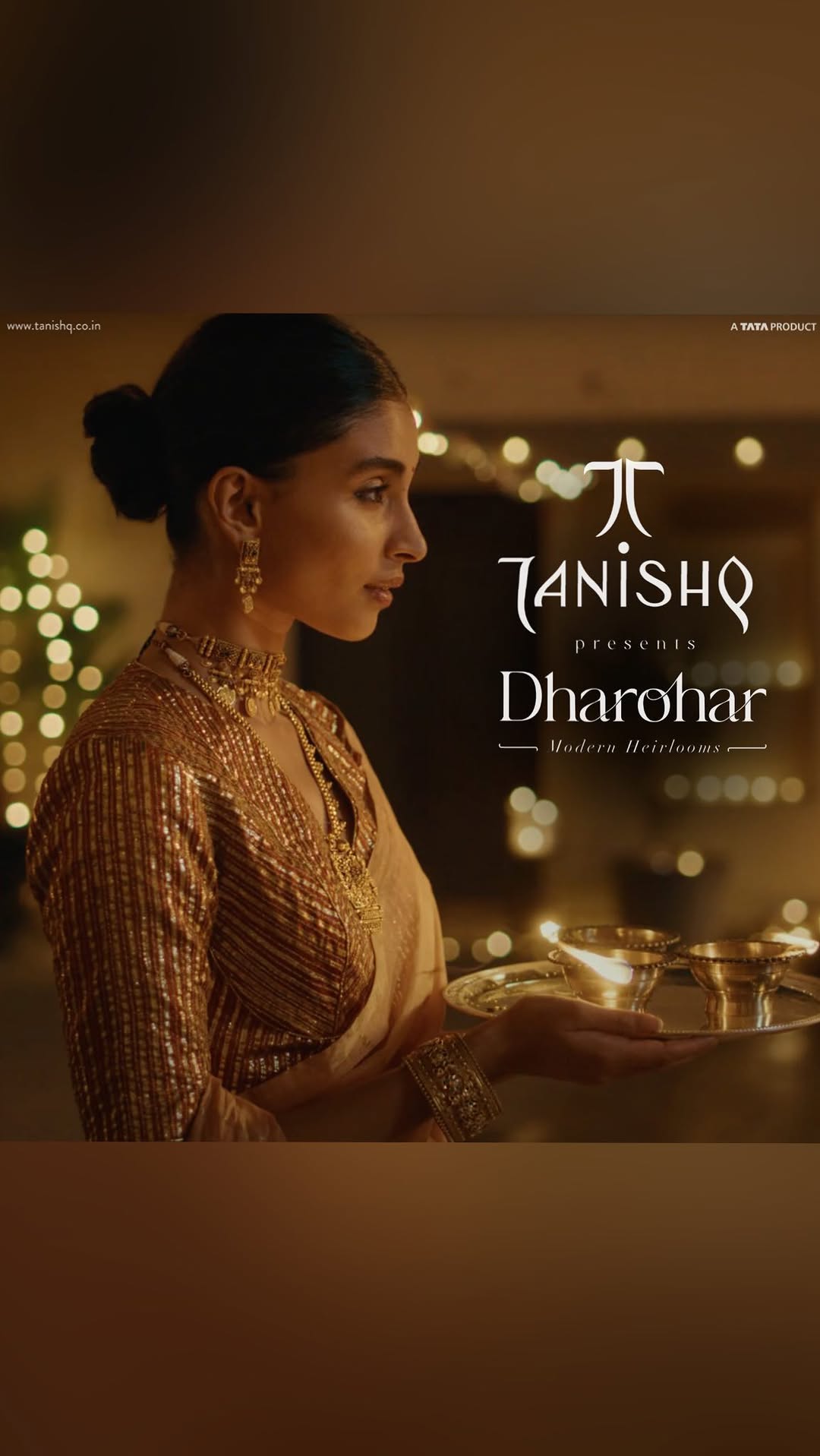 Tanishq — Dharohar (Diwali Heritage Collection) — Art Assistant for Tanishq, 2023